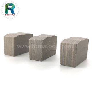 D2000 24x10.6-9.8x15mm Romatools Granite Segments for Indian market