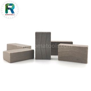 D1200 23x7.5-6.5x13mm Romatools Granite Segments for Iran Market