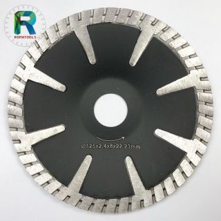 125mm T type Concave Turbo Blade