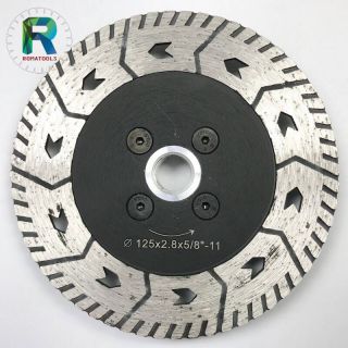 125mm Hot Press Turbo Blade with Flange