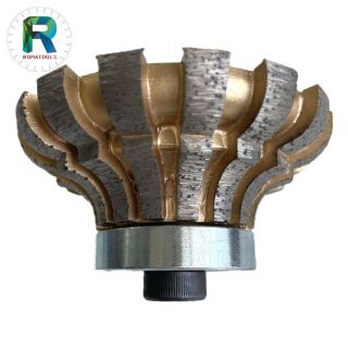 O25mm Sintered Segmented Profiling Wheels Router Bits