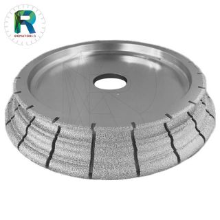 D300 Romatools Vacuum Brazed Diamond Profiling Wheels for Marble