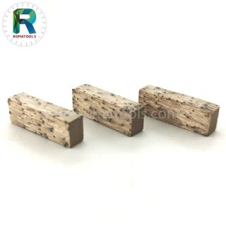D1200 24x6x8mm 3 Sides Opening Segments for Hard Marble Travertine Fast Cutting